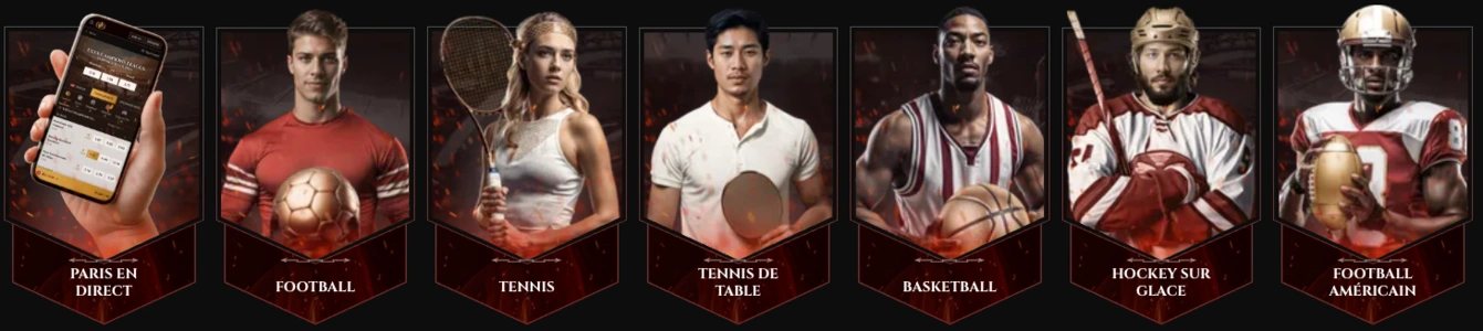 Paris sportifs Legiano